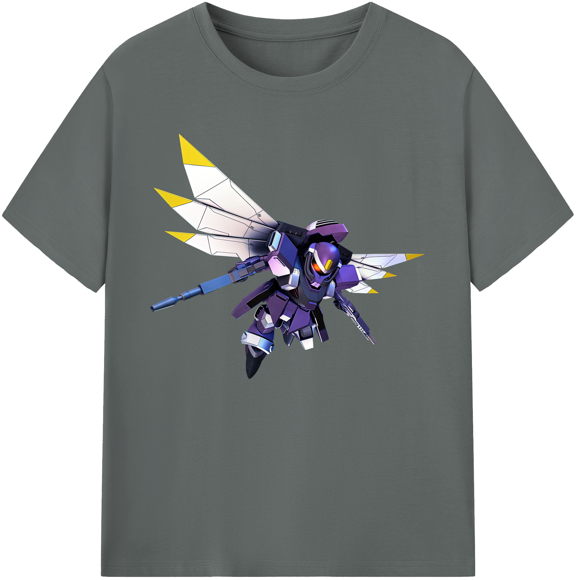 （画像用） 機動戦士ガンダム Mobile Suit Gundam 綿100％ メンズ半袖Tシャツ｜肌触りやわらか＆通気性